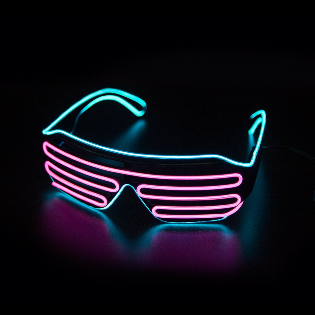 LED Holographic Glasses