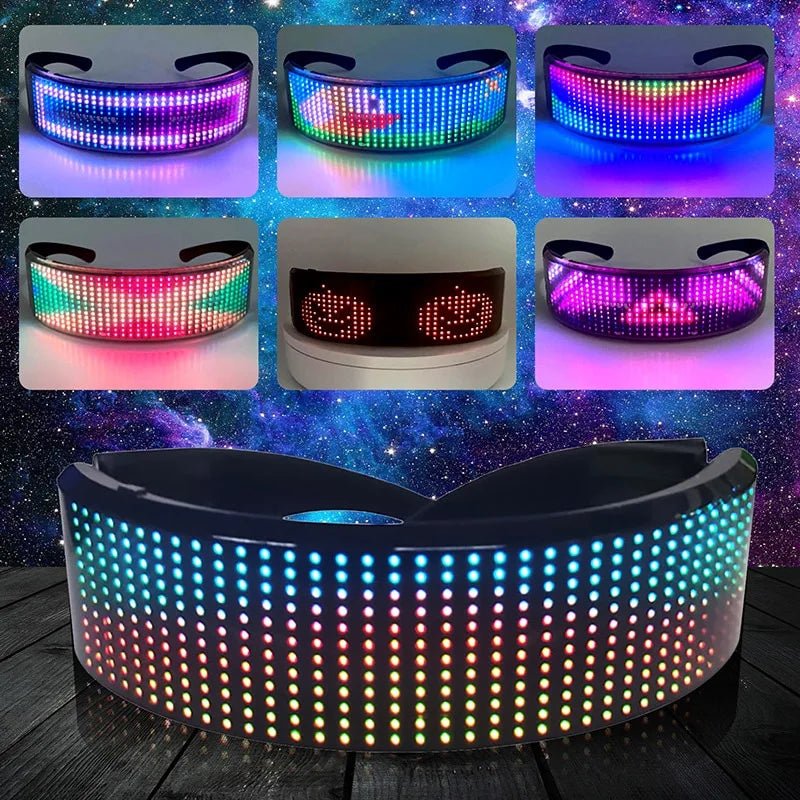 Customizable LED Party Glasses - App Controlled - ElectricDanceCulture -