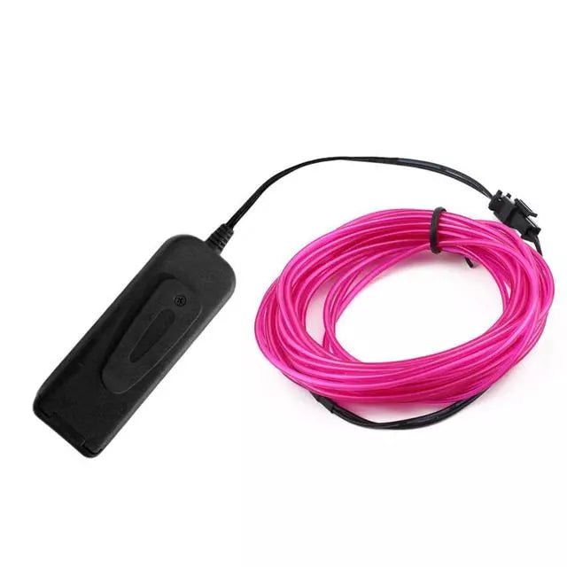 Luminous El Wire LED Cable - ElectricDanceCulture - Purple