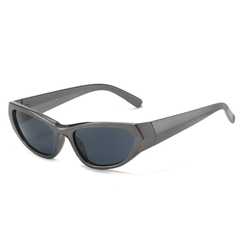 "We're In" Sunglasses - ElectricDanceCulture - Gray Frame with Gray Lenses